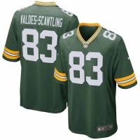 Green Bay Packers Marquez Valdes-Scantling Men's Nike Green Game Player Jersey