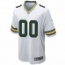 Green Bay Packers Men's Nike White Custom Game Jersey