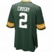 Green Bay Packers Mason Crosby Men's Nike Green Game Jersey