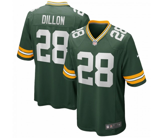 Green Bay Packers AJ Dillon Men's Nike Green Game Player Jersey