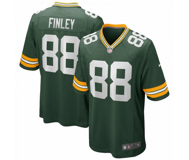 Green Bay Packers Jermichael Finley Men's Nike Green Game Retired Player Jersey