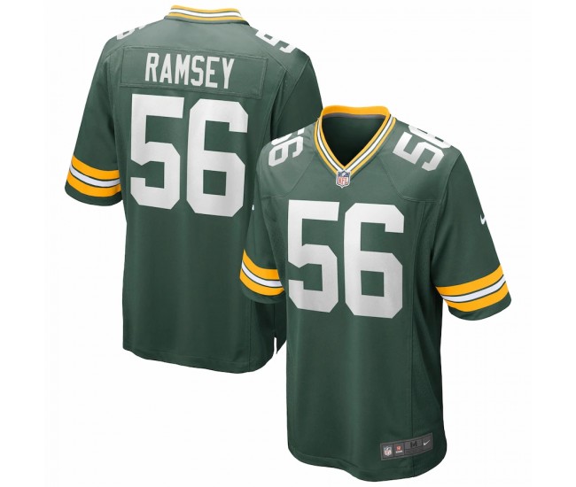 Green Bay Packers Randy Ramsey Men's Nike Green Game Jersey