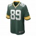 Green Bay Packers Marcedes Lewis Men's Nike Green Game Jersey