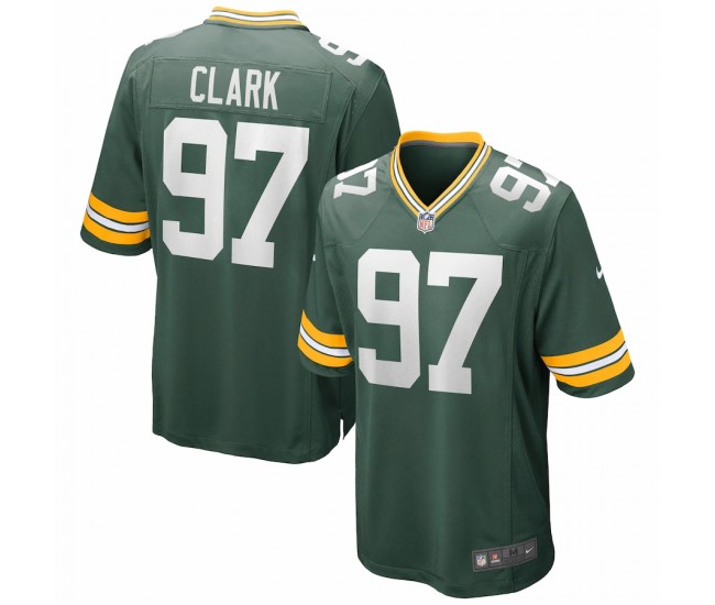 Green Bay Packers Kenny Clark Men's Nike Green Game Jersey