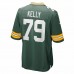 Green Bay Packers Dennis Kelly Men's Nike Green Game Jersey