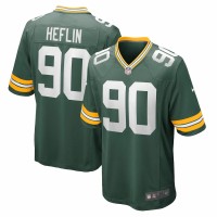 Green Bay Packers Jack Heflin Men's Nike Green Game Jersey