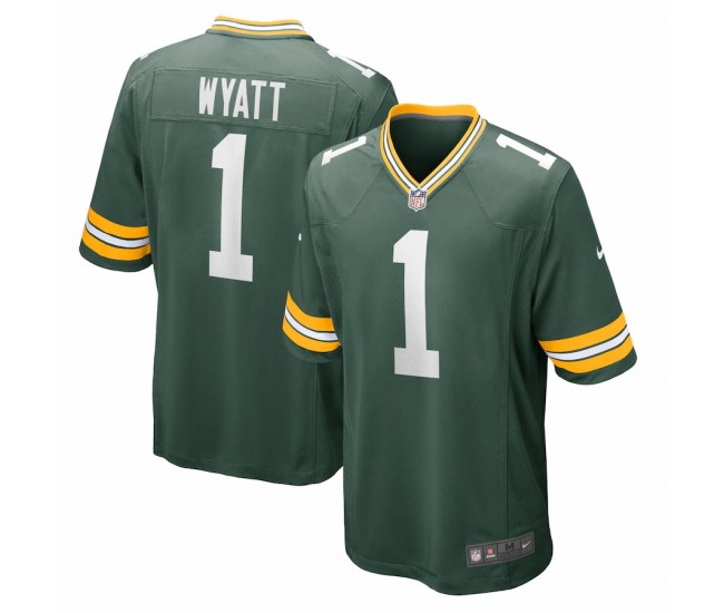 Green Bay Packers Devonte Wyatt Men's Nike Green 2022 NFL Draft First Round Pick Player Game Jersey