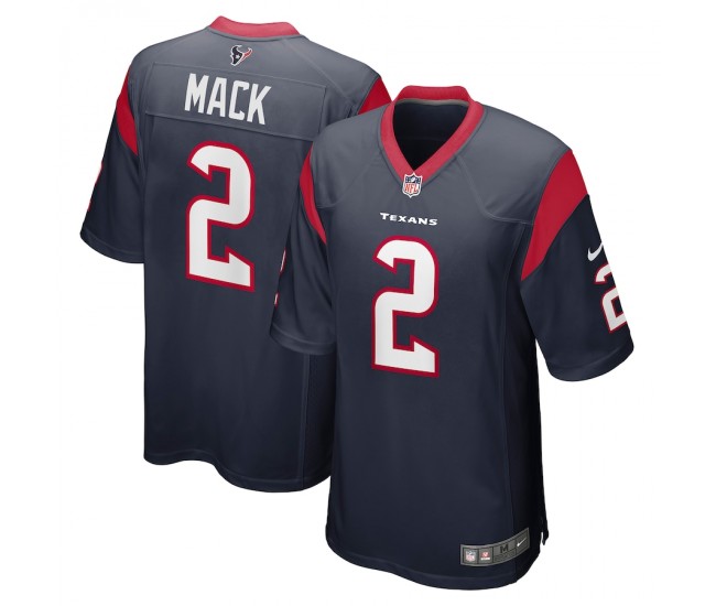 Houston Texans Marlon Mack Men's Nike Navy Game Jersey