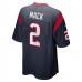 Houston Texans Marlon Mack Men's Nike Navy Game Jersey