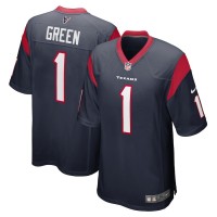 Houston Texans Kenyon Green Men's Nike Navy 2022 NFL Draft First Round Pick Player Game Jersey
