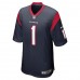 Houston Texans Kenyon Green Men's Nike Navy 2022 NFL Draft First Round Pick Player Game Jersey