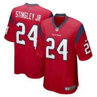 Houston Texans Derek Stingley Jr. Men's Nike Red Player Game Jersey