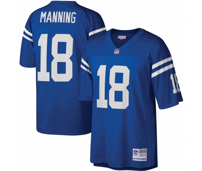 Indianapolis Colts Peyton Manning Men's Mitchell & Ness Royal Legacy Replica Jersey
