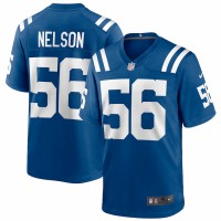 Indianapolis Colts Quenton Nelson Men's Nike Royal Player Game Jersey