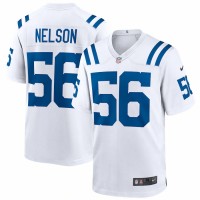 Indianapolis Colts Quenton Nelson Men's Nike White Game Player Jersey