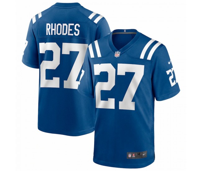 Indianapolis Colts Xavier Rhodes Men's Nike Royal Game Jersey