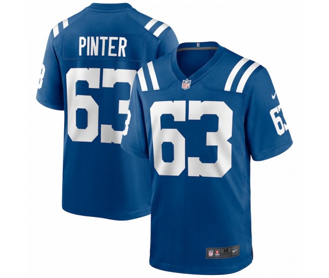 Indianapolis Colts Danny Pinter Men's Nike Royal Game Jersey