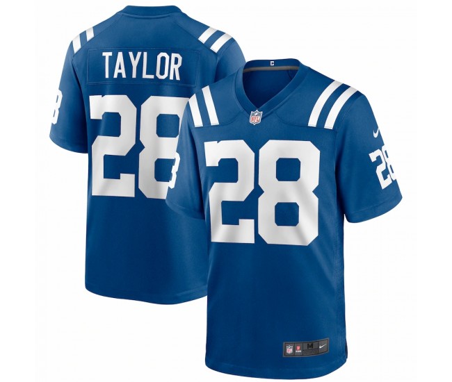 Indianapolis Colts Jonathan Taylor Men's Nike Royal Player Game Jersey