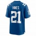 Indianapolis Colts Nyheim Hines Men's Nike Royal Game Jersey