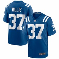 Indianapolis Colts Khari Willis Men's Nike Royal Game Jersey