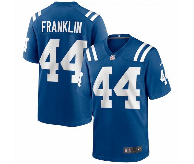 Indianapolis Colts Zaire Franklin Men's Nike Royal Game Jersey
