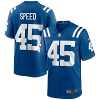Indianapolis Colts E.J. Speed Men's Nike Royal Game Jersey