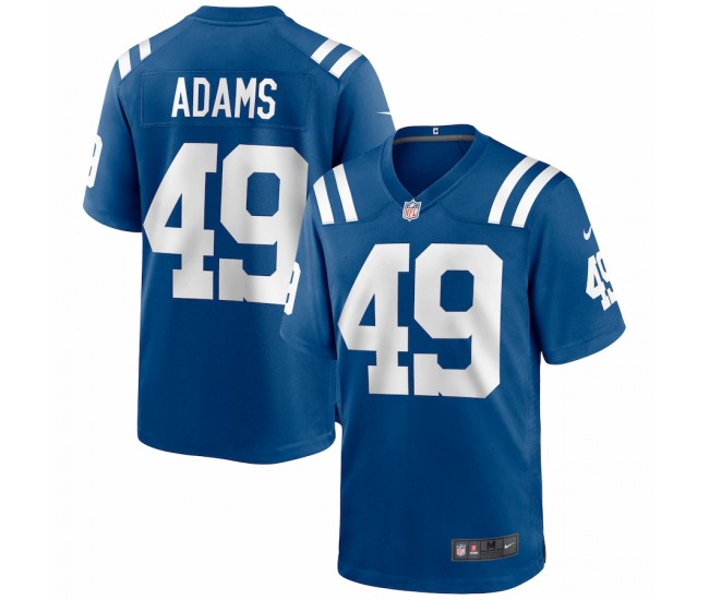 Indianapolis Colts Matthew Adams Men's Nike Royal Game Jersey