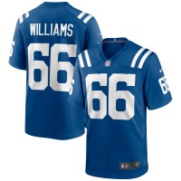 Indianapolis Colts Chris Williams Men's Nike Royal Game Jersey