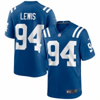 Indianapolis Colts Tyquan Lewis Men's Nike Royal Game Jersey