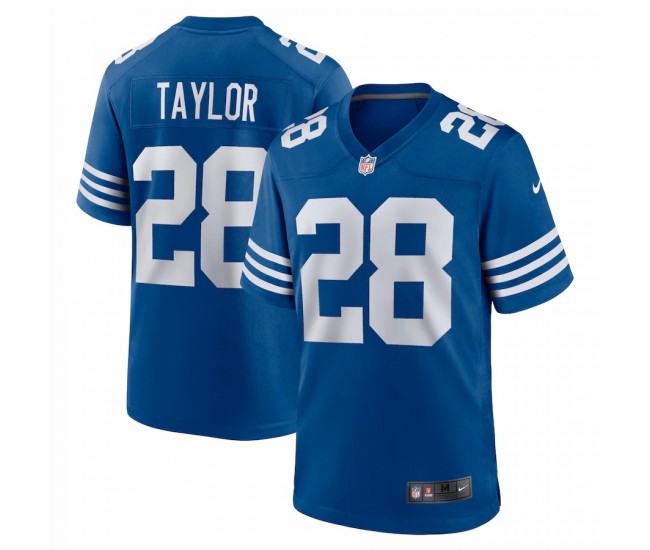 Indianapolis Colts Jonathan Taylor Men's Nike Royal Alternate Game Jersey