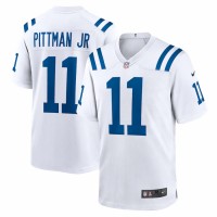 Indianapolis Colts Michael Pittman Jr. Men's Nike White Game Jersey