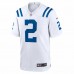 Indianapolis Colts Carson Wentz Men's Nike White Game Jersey