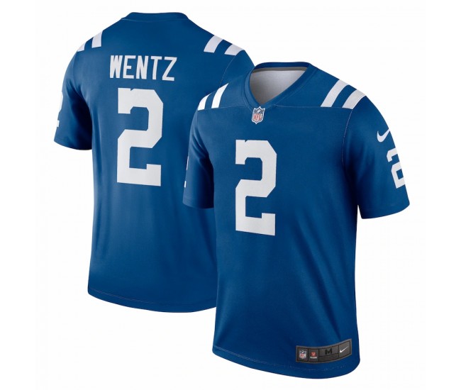 Indianapolis Colts Carson Wentz Men's Nike Royal Legend Jersey
