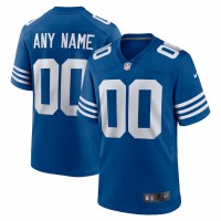 Indianapolis Colts Men's Nike Royal Alternate Custom Jersey