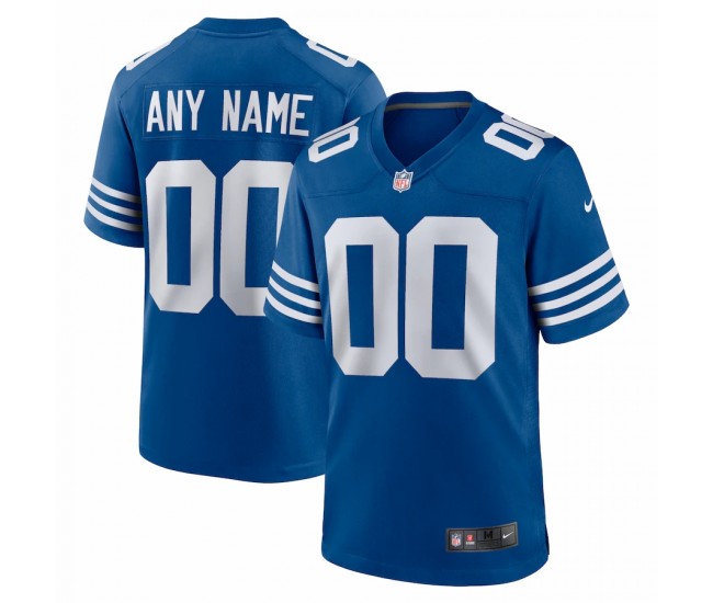 Indianapolis Colts Men's Nike Royal Alternate Custom Jersey