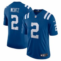Indianapolis Colts Carson Wentz Men's Nike Royal Vapor Limited Jersey