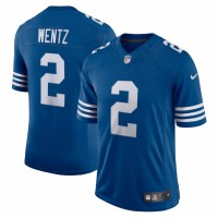 Indianapolis Colts Carson Wentz Men's Nike Royal Alternate Vapor Limited Jersey