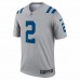 Indianapolis Colts Carson Wentz Men's Nike Gray Inverted Legend Jersey