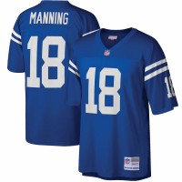 Indianapolis Colts Peyton Manning Men's Mitchell & Ness Royal Big & Tall 1998 Retired Player Replica Jersey