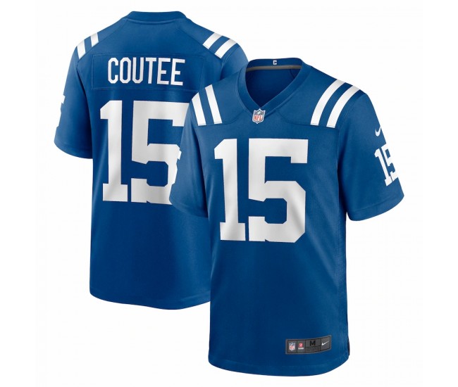 Indianapolis Colts Keke Coutee Men's Nike Royal Game Jersey