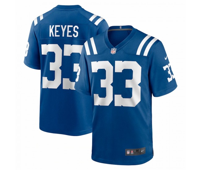 Indianapolis Colts BoPete Keyes Men's Nike Royal Team Game Jersey