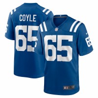 Indianapolis Colts Anthony Coyle Men's Nike Royal Game Jersey