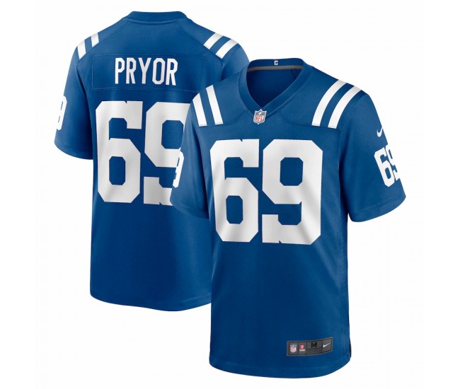 Indianapolis Colts Matt Pryor Men's Nike Royal Game Jersey