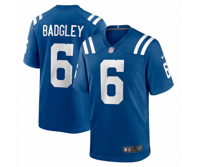 Indianapolis Colts Michael Badgley Men's Nike Royal Game Jersey