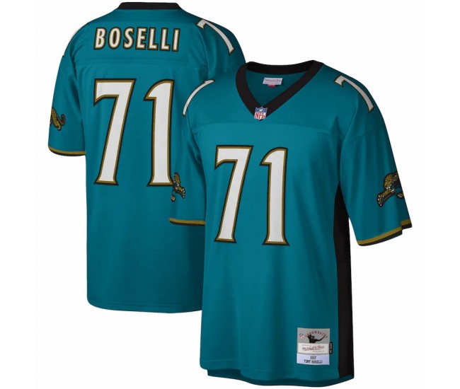 Jacksonville Jaguars Tony Boselli Men's Mitchell & Ness Teal Legacy Replica Jersey