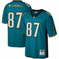Jacksonville Jaguars Keenan McCardell Men's Mitchell & Ness Teal Legacy Replica Jersey