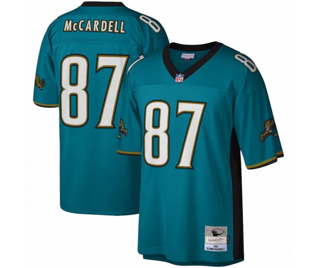 Jacksonville Jaguars Keenan McCardell Men's Mitchell & Ness Teal Legacy Replica Jersey