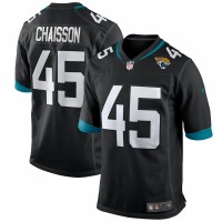 Jacksonville Jaguars K'Lavon Chaisson Men's Nike Black Game Jersey