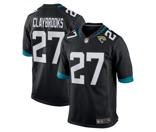 Jacksonville Jaguars Chris Claybrooks Men's Nike Black Game Jersey