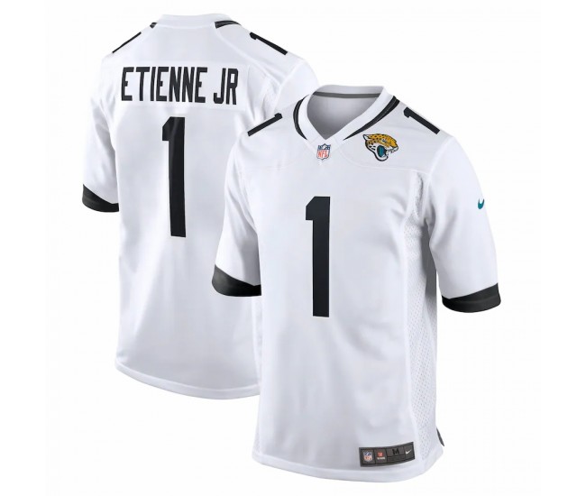 Jacksonville Jaguars Travis Etienne Jr. Men's Nike White Game Player Jersey